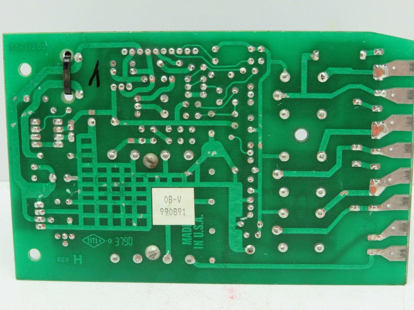Partlow 046-112-02 Power Supply Circuit Board Rev H