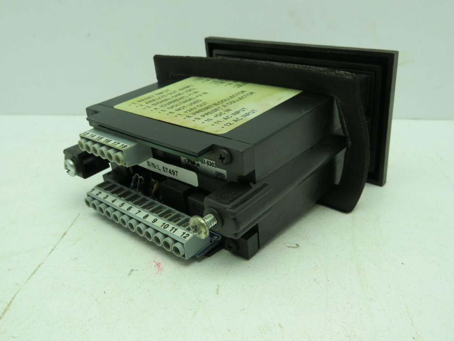 Omega DP-F65-A Ratemeter Totalizer PLC Counter 110V