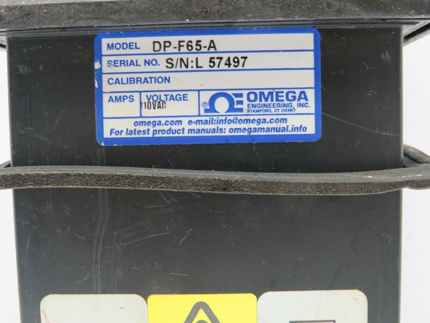 Omega DP-F65-A Ratemeter Totalizer PLC Counter 110V