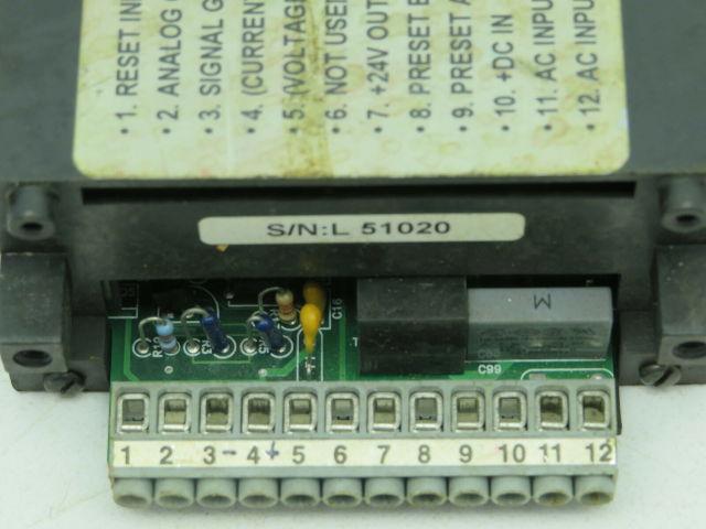 Kobold INT-1513 Ratemeter Totalizer PLC Counter Panel Mount 110VAC