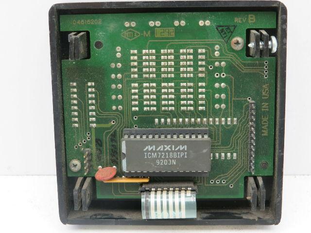 Partlow 04616202 Temperature Control Front Touch Pad Rev B 8230001
