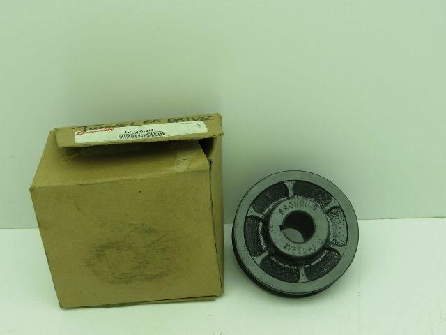 Browning 1VP34X3/4 Variable Pulley 3/4" Shaft Lot of 4