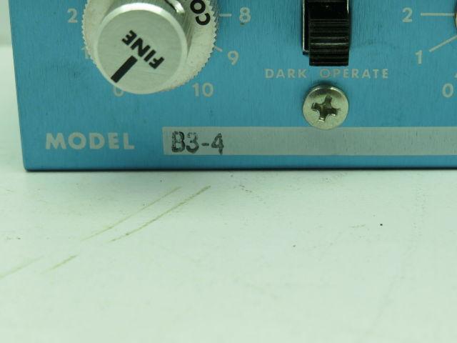 Banner B3-4 Photoelectric Amplifier Logic Module 11-14VAC .250A