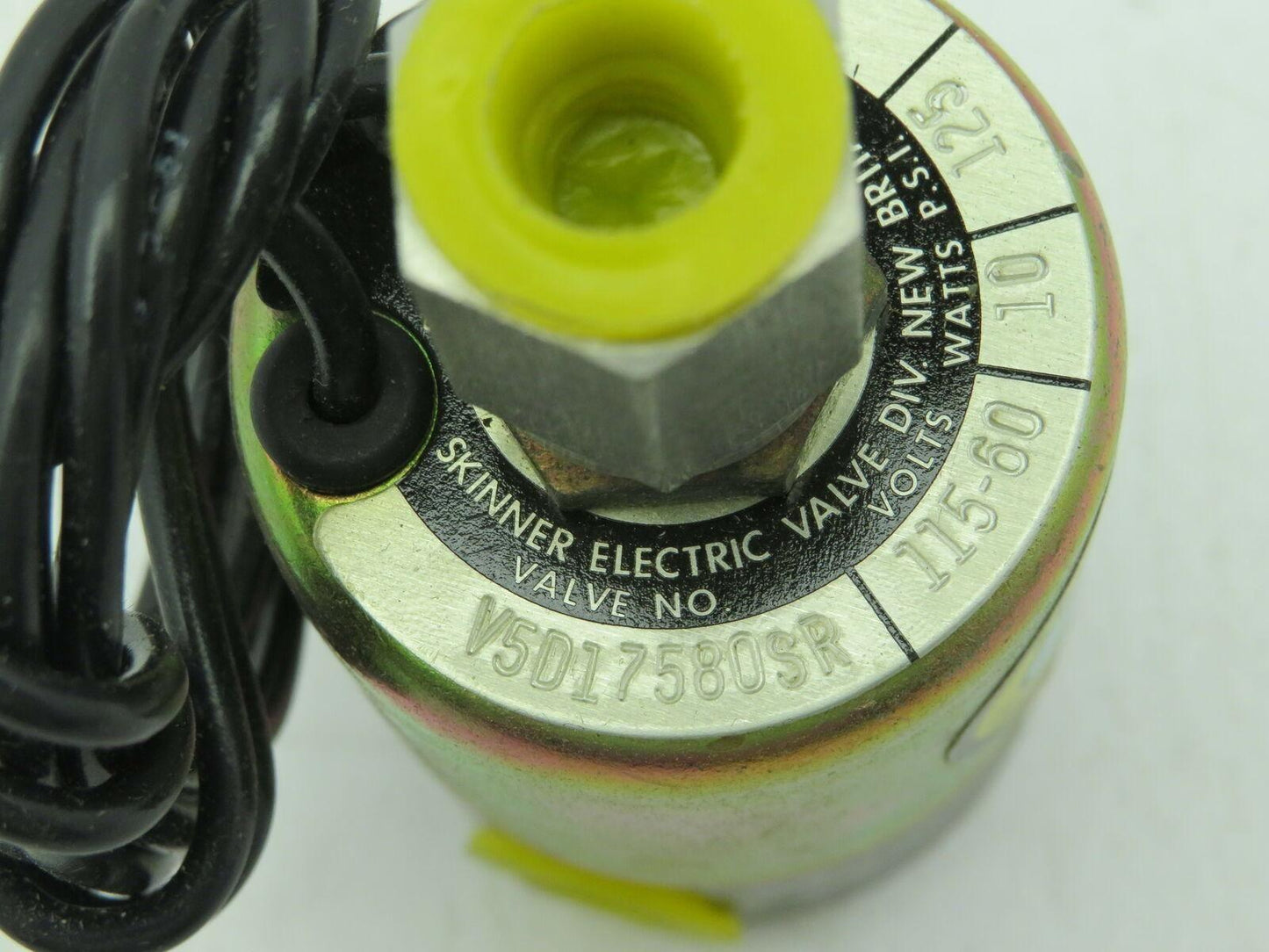 Skinner V5D17580SR Solenoid Valve V5 115V 125PSI
