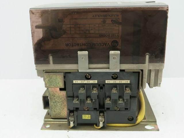 Allen Bradley 1100-BOD93/B Vacuum Contactor 1500VAC 200HP Series B