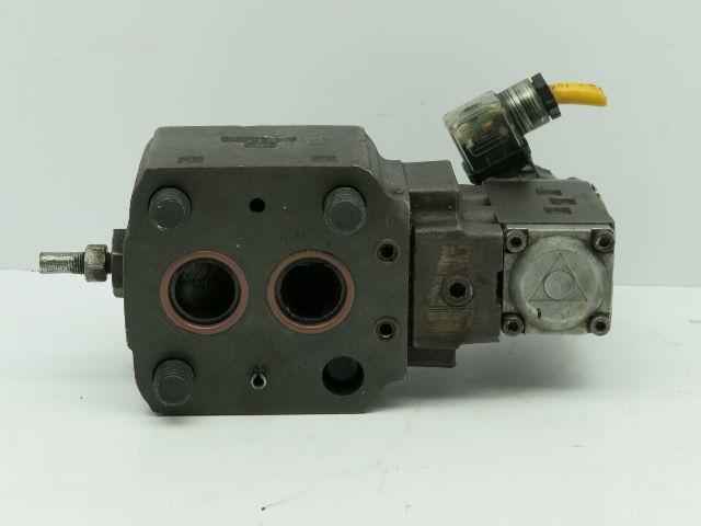 Atos DHI-0613 Hydraulic Valve 115V W/WQ-06-Y-J4-10A1-LK Valve Block