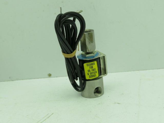 Gould Allied Control 313X-8 Solenoid Valve 24VDC Oxygen