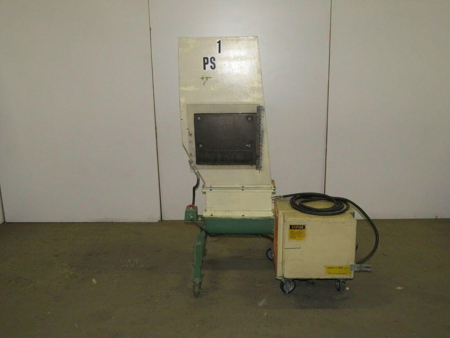 Granutec 66MM-5-5 Plastic Granulator 5 Hp, 5" Infeed Auger