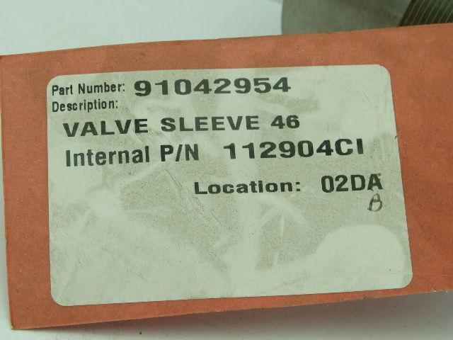 Angelus Seamer 112904CI Threaded Valve Sleeve SS 2-5/16" 112904C1 Lot of 2
