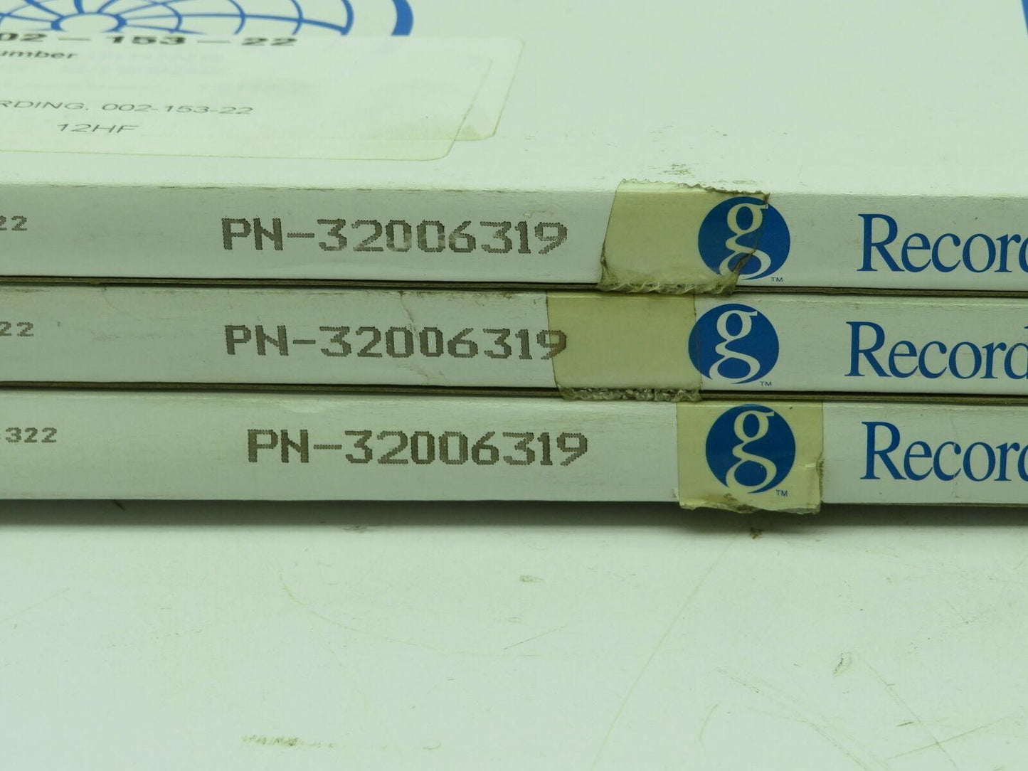 PN-32006319 Circular Recording Charts 12" Lot of 3 Boxes 100ct Partlow 00215322
