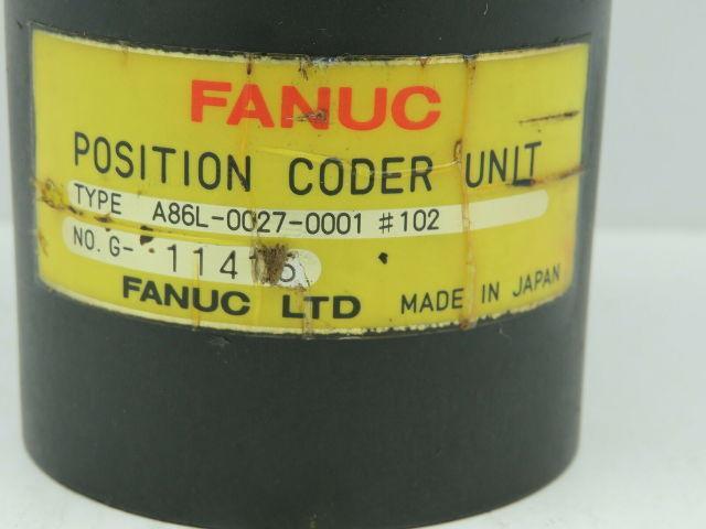 Fanuc A86L-0027-0001 Rotary Spindle Encoder Position Coder Unit 24mm Shaft