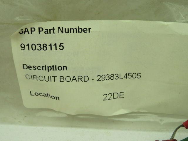 Nissan Forklift HPCB-141 Controller Circuit Board Assy 29383L4505