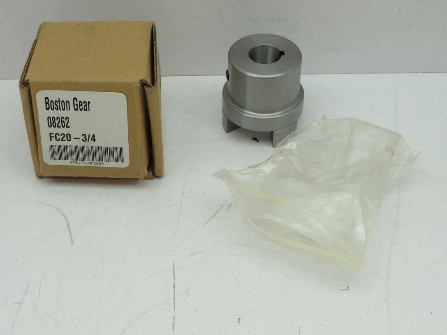 Boston Gear FC20X3/4 Steel Jaw Coupling Hub 3/4"" Keyed Bore FC20-3/4