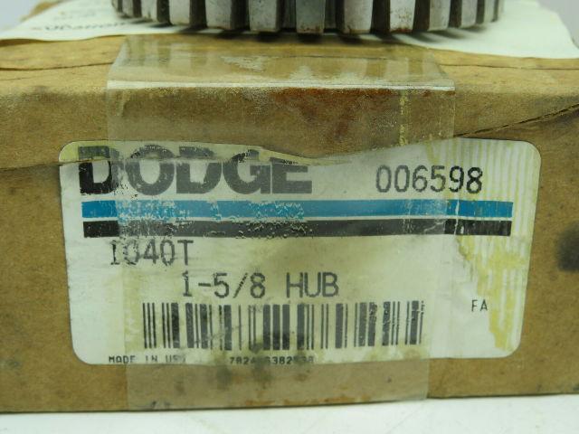 Dodge 1040T1 5/8 Grid Coupling Hub 1-5/8" Keyed Bore Lot of 2