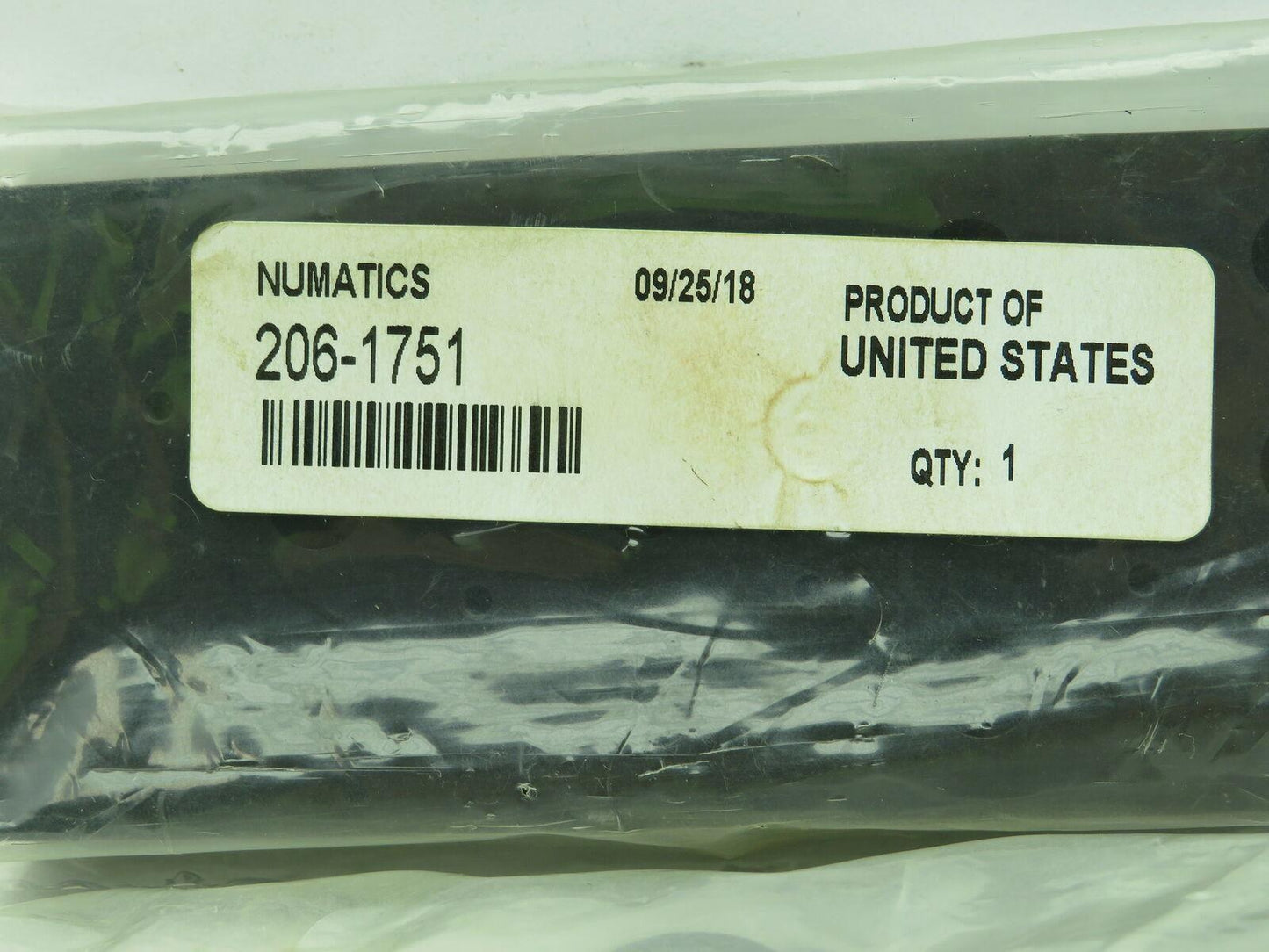 Numatics 206-17514 Manifold Block 4 Station 1/4" NPT