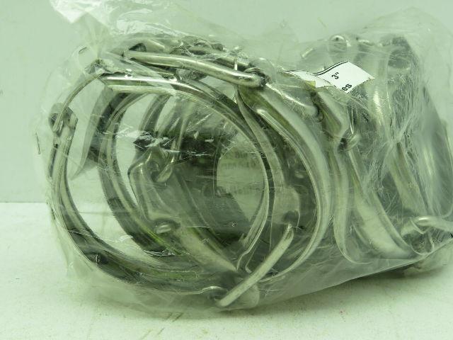 3" Quick Release Toggle Clamp Tri Clamp 304 Stainless 13MHLA300 Lot of 10