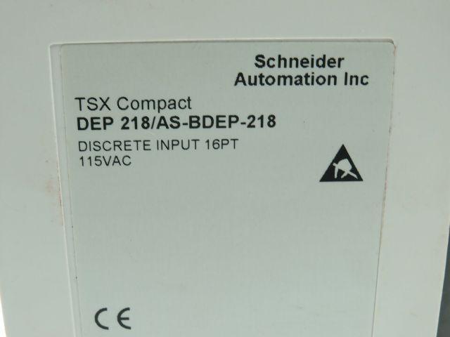 Schneider Automation DEP 218/AS-BDEP-218 Discrete Input 16PT 115VAC Lot of 6