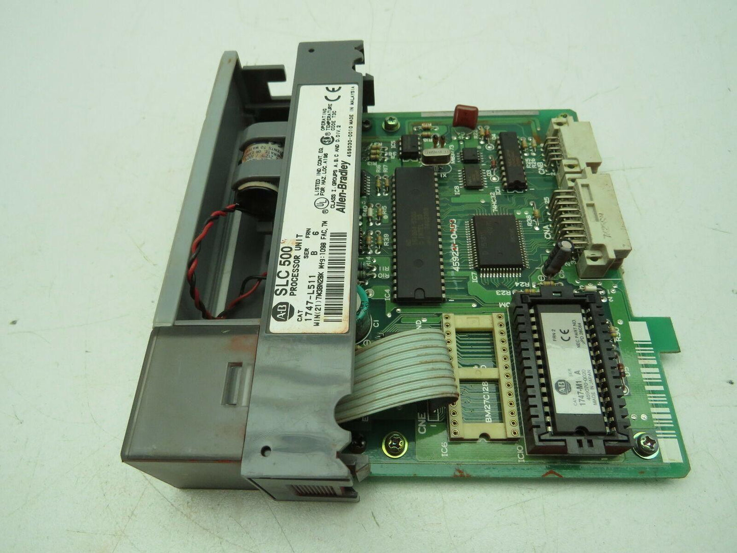 Allen Bradley 1747-L511/B SLC 500 Processor Unit Series B FRN 6 READ DESCRIPTION