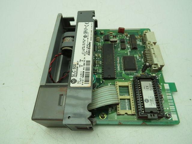 Allen Bradley 1747-L511/B SLC 500 Processor Unit Series B FRN 6 READ DESCRIPTION