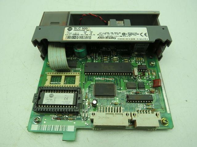 Allen Bradley 1747-L511/B SLC 500 Processor Unit Series B FRN 6 READ DESCRIPTION
