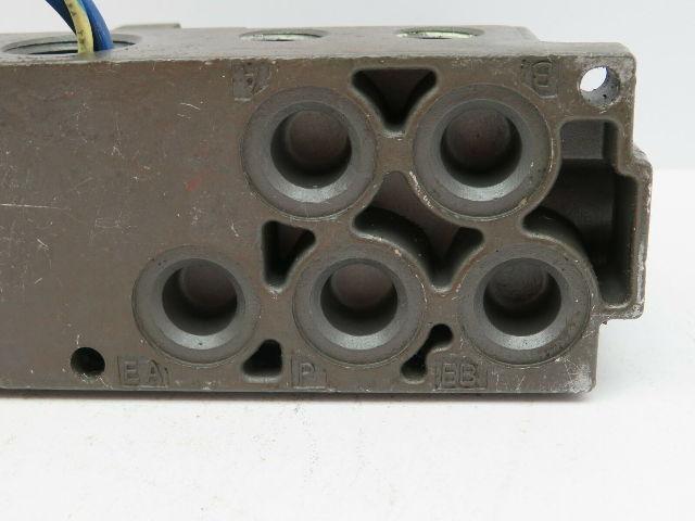 Numatics 081RS100J000000 Pneumatic Pressure Regulator Manifold Block Base