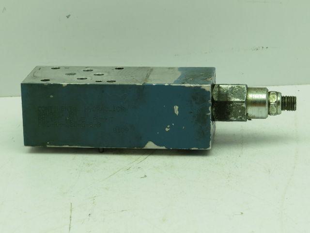 Continental Hydraulics P5S-RP-300-G-S-B Reducing Relief Valve Sandwich Block