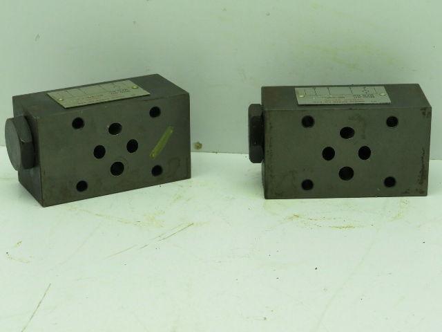 Daikin Kogyo MC-02P-05-10 Hydraulic Check Valve Lot of 2