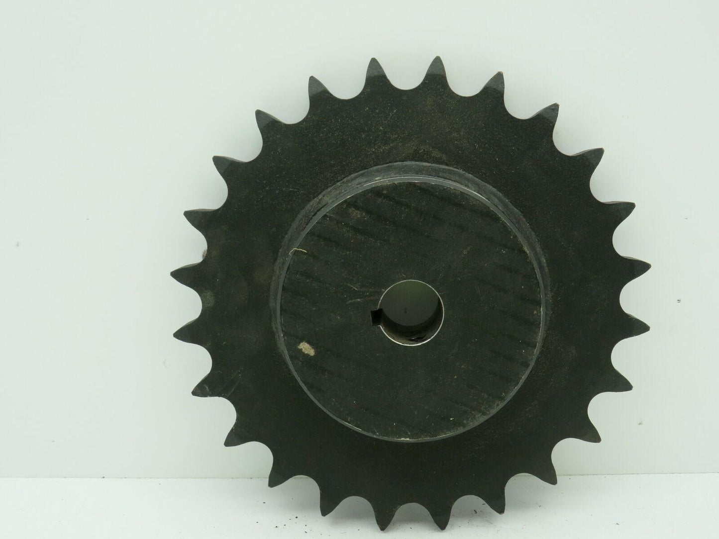 Martin 80BS24x1 #80 Roller Chain B-Hub Sprocket 24 Teeth 1" Finished Bore KW2SS
