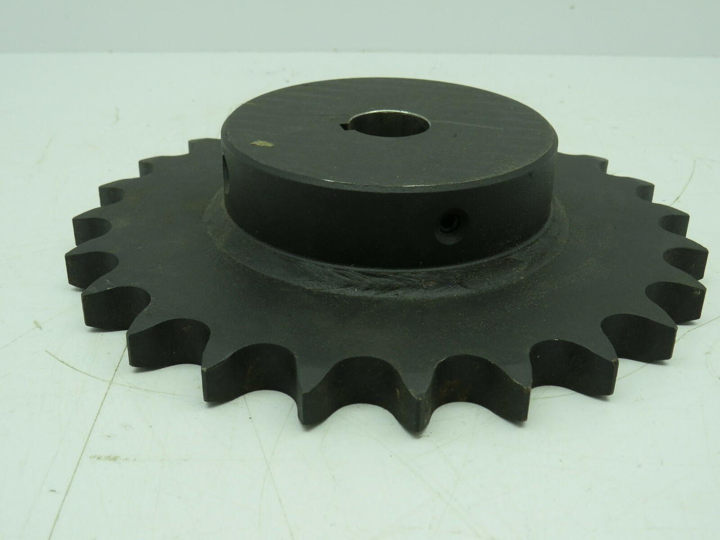 Martin 80BS24x1 #80 Roller Chain B-Hub Sprocket 24 Teeth 1" Finished Bore KW2SS