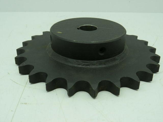 Martin 80BS24x1 #80 Roller Chain B-Hub Sprocket 24 Teeth 1" Finished Bore KW2SS