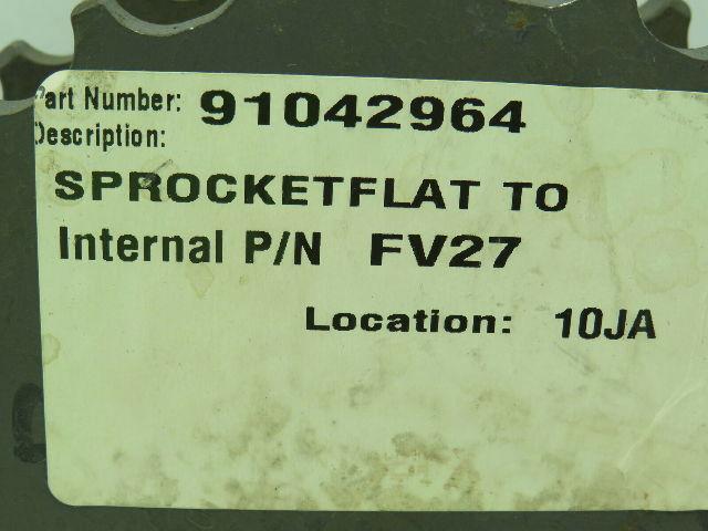 Browning FV27 Conveyor Chain Double Row Sprocket #60 3/4" Pitch 27 Teeth 1" Bore