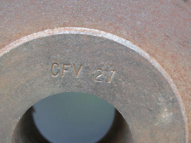 Browning CFV27 Conveyor Chain Double Row Sprocket #60 3/4 Pitch 27T 1-7/16" Bore