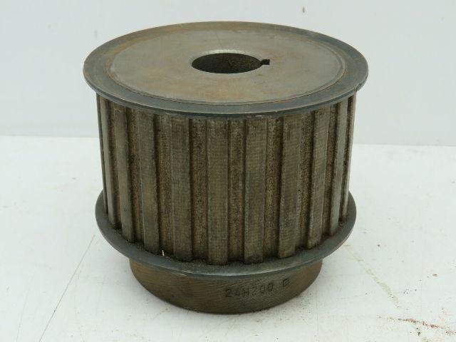 24H200 Timing Gear Belt Pulley Sprocket 1/2" Pitch 24T 2" Belt 1" Bore 24HB200