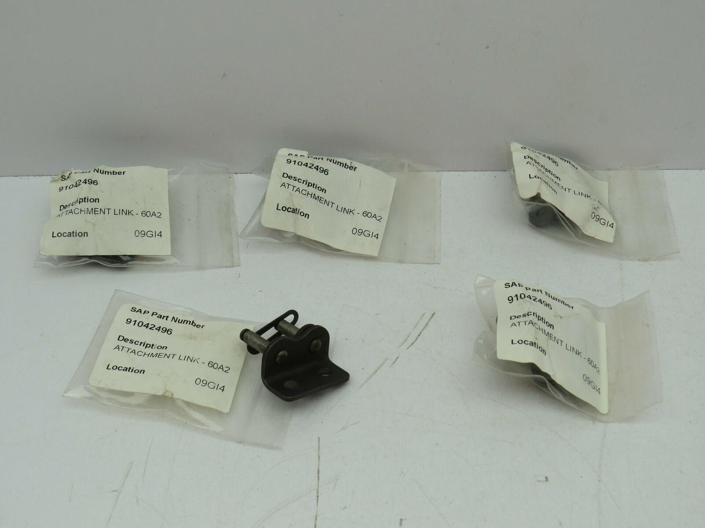 Tsubaki 60A2CL #60 Roller Chain A-2 Attachment Connecting Link 60A2 Lot of 5