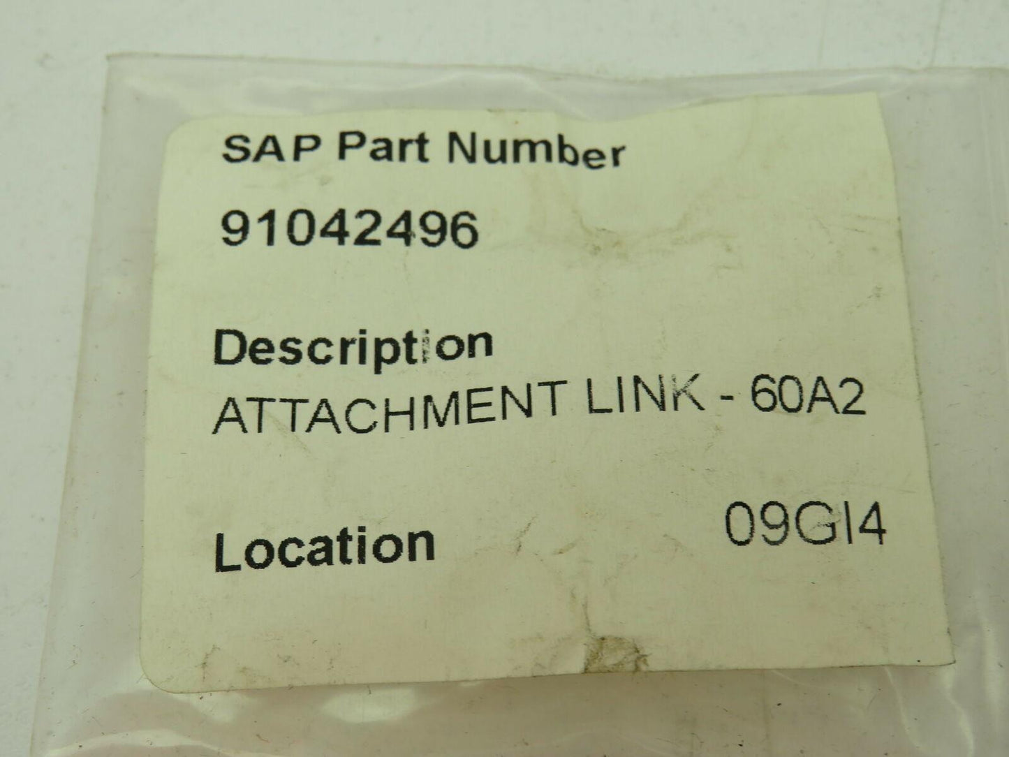 Tsubaki 60A2CL #60 Roller Chain A-2 Attachment Connecting Link 60A2 Lot of 5