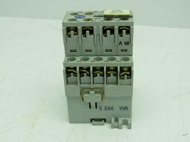 Allen Bradley 700DC-M400*/A Control Relay 600VAC 5A Ser A W/195-MA22/A Lot of 6