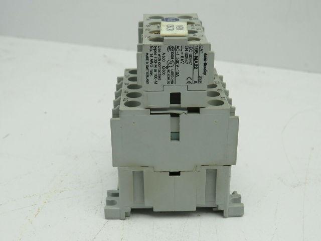 Allen Bradley 700DC-M400*/A Control Relay 600VAC 5A Ser A W/195-MA22/A Lot of 6