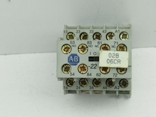 Allen Bradley 700DC-M400*/A Control Relay 600VAC 5A Ser A W/195-MA22/A Lot of 6