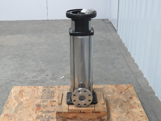 Flo Fab Ebara EVMU 16 10 Stainless Steel Vertical Multistage Pump 2"