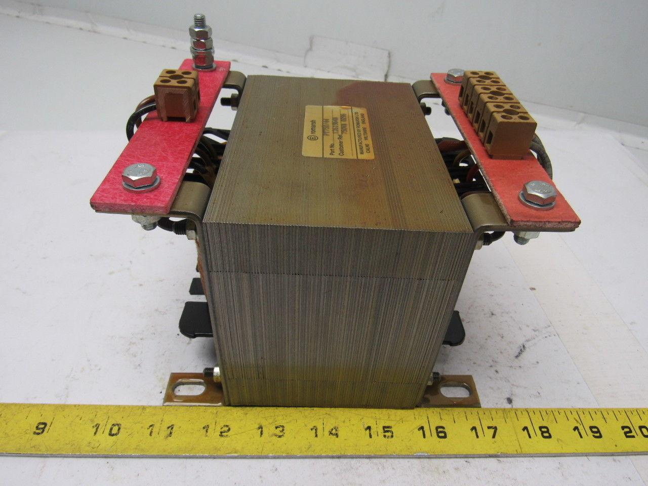 Romarsh PT750/44 Stepdown Control Transformer HV 230 LV 12 and 115V