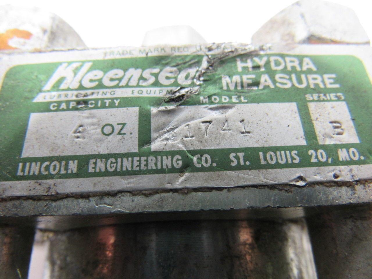 Kleenseal 81741 Hydra Measure 4 Oz. Series B 1/4" NPT Ports