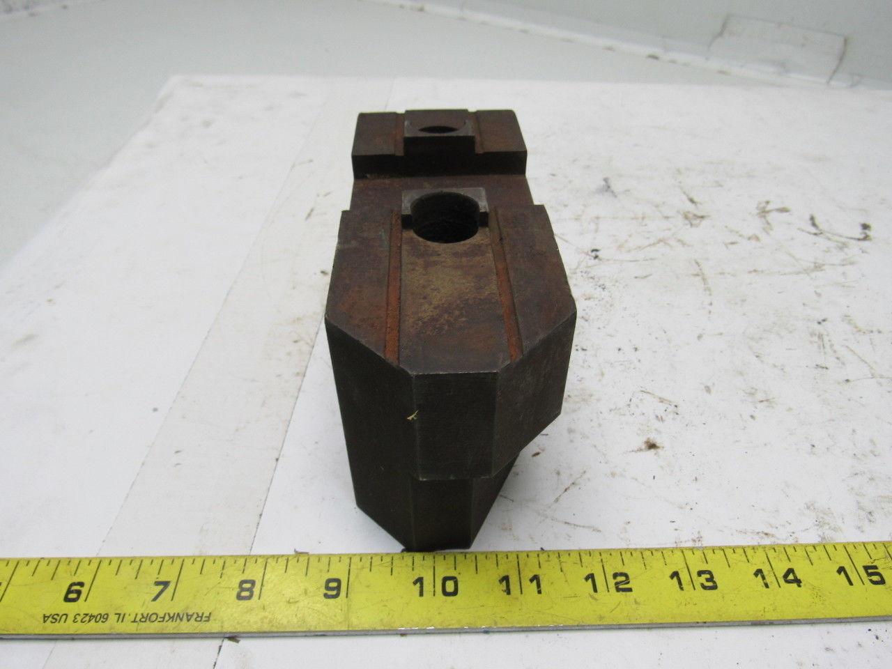 Huron T11248 Lathe Clamp Chuck Soft Jaws 6"L x 2-1/2"W X3-1/8"T Lot of 3
