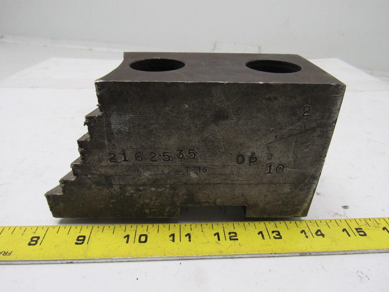 Huron T15 Lathe Chuck Soft Jaws 5-1/2"L x 2-1/2"W X3-1/4"T Set of 3