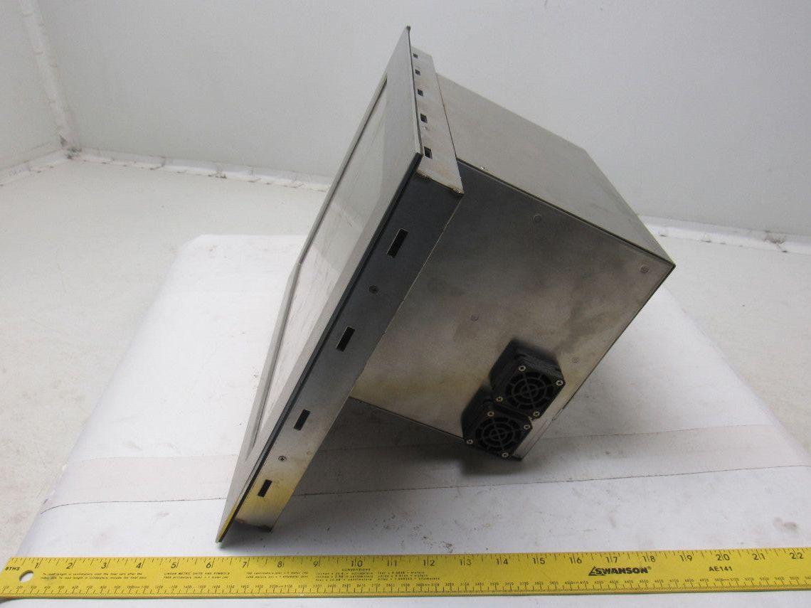EXOR R&D X15N512DHC-D 15" Industrial Computer Monitor HMI 24VDC