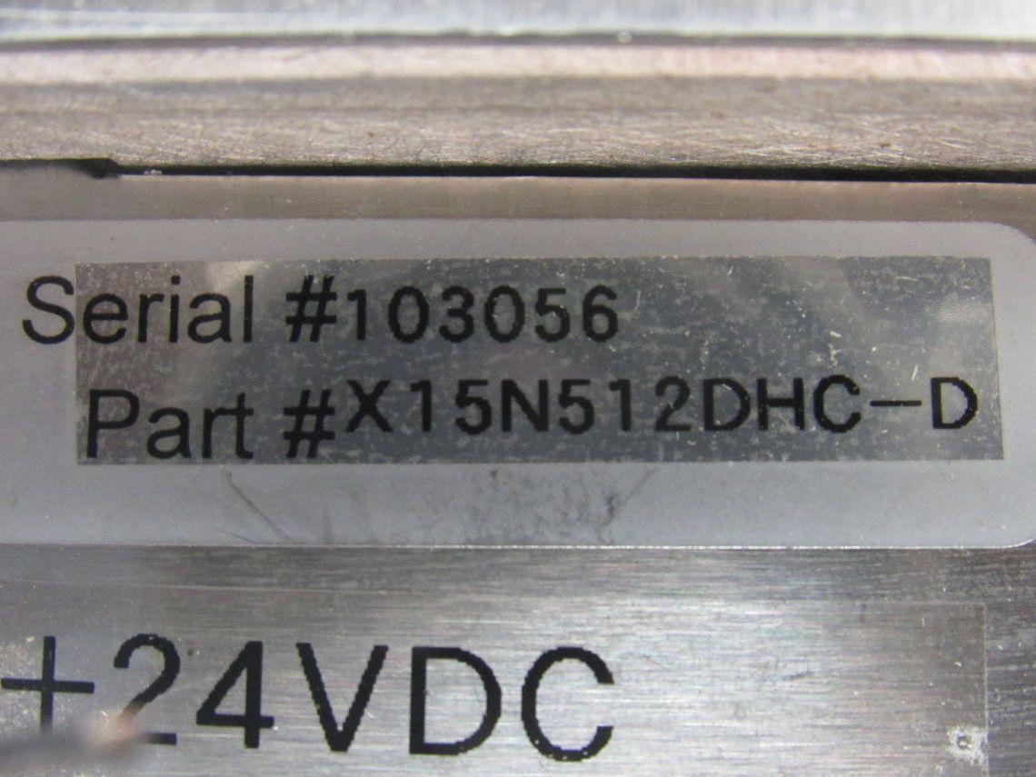EXOR R&D X15N512DHC-D 15" Industrial Computer Monitor HMI 24VDC