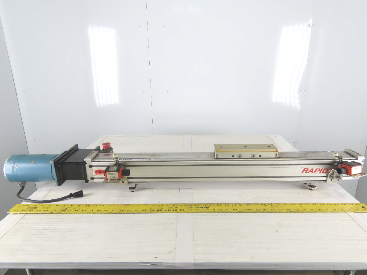 Warner Electric RapidTrak Ball Screw Motorized Linear Actuator 34" Stroke