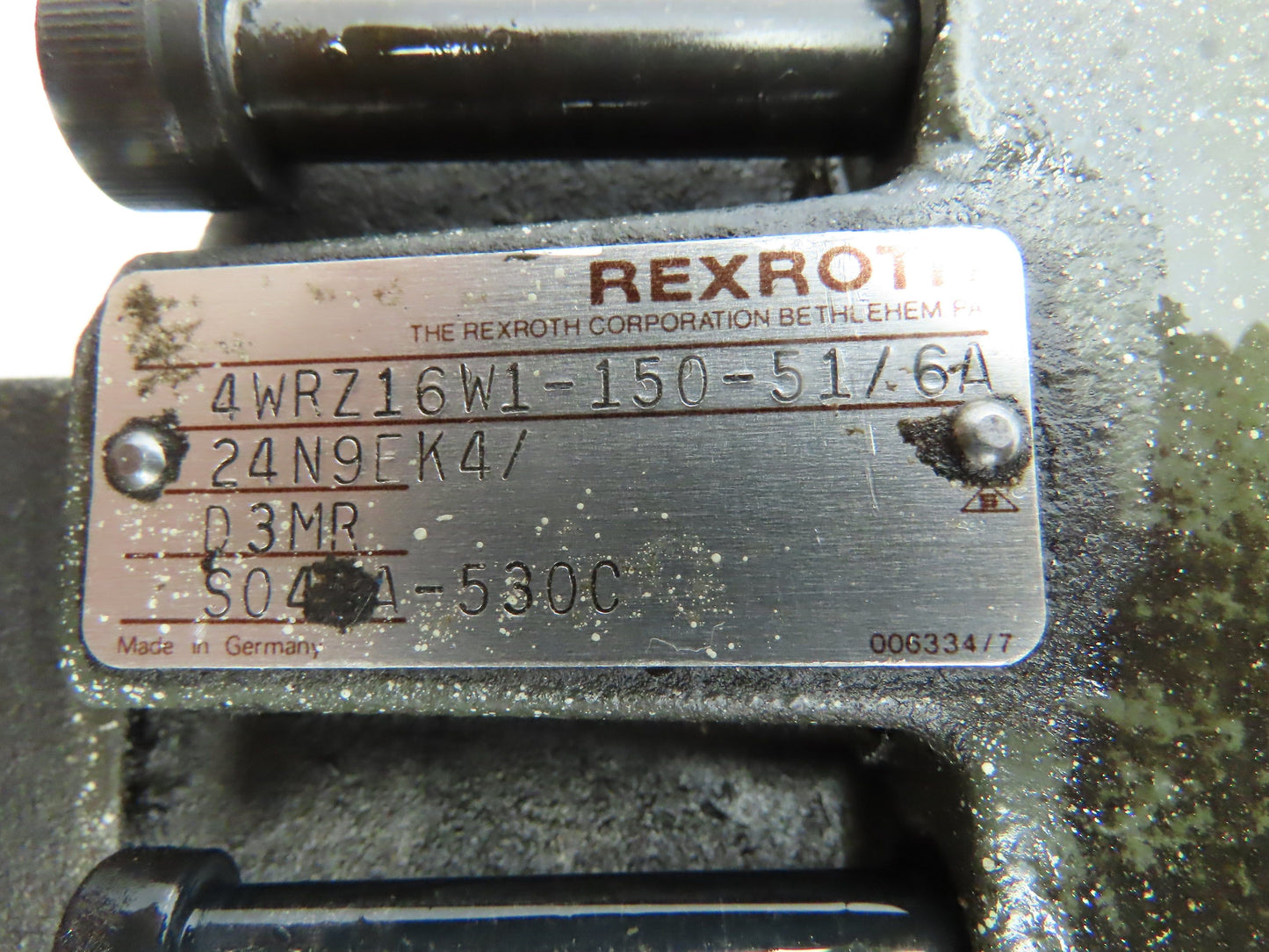 Rexroth Hydraulic 4WRZ16W1-150-51 Proportional Directional Solenoid Valve 3DREP6