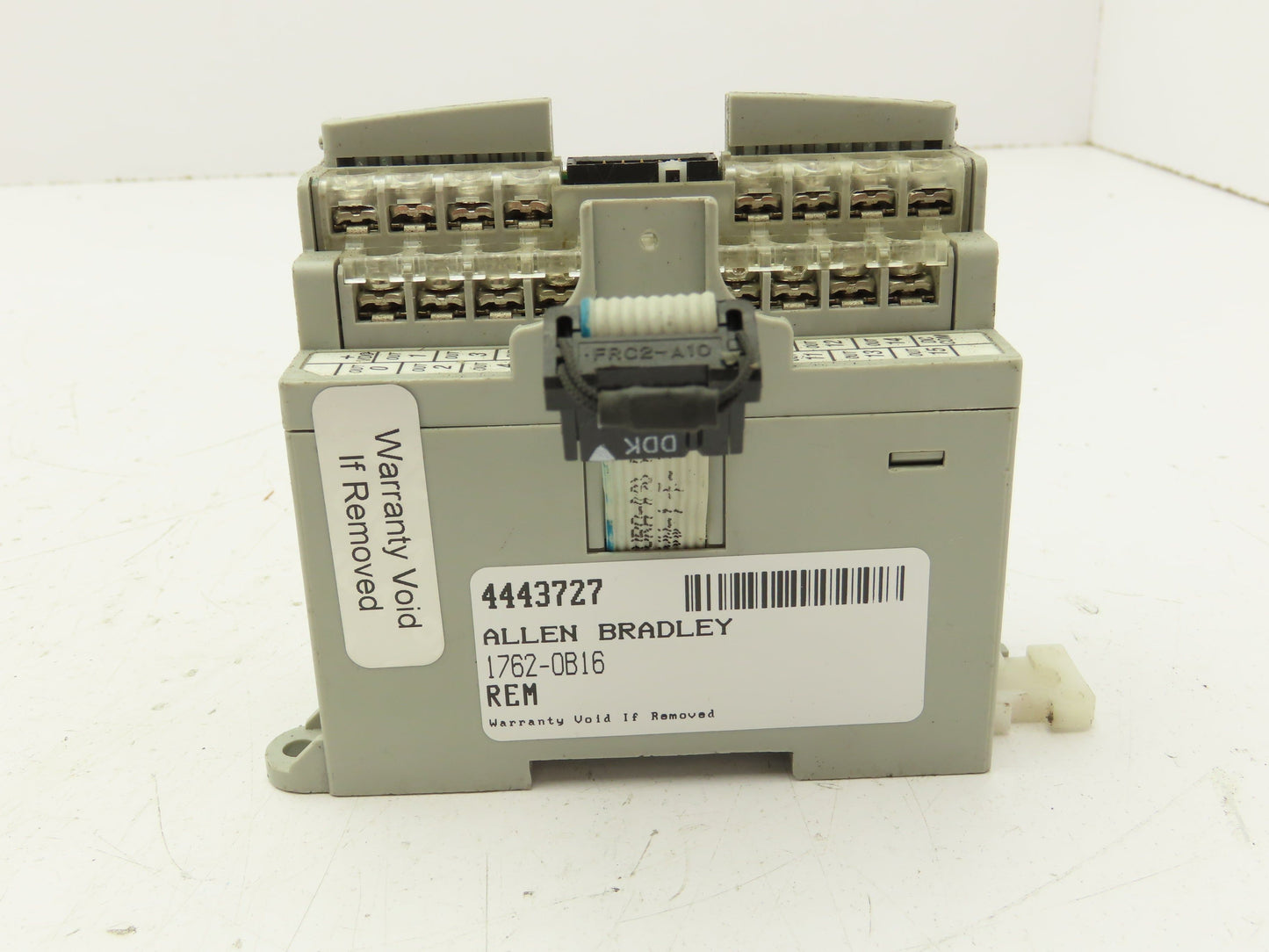 Allen Bradley 1762-OB16 MicroLogix 16pt Output Module 24V Ser A Rev B *No Cover*