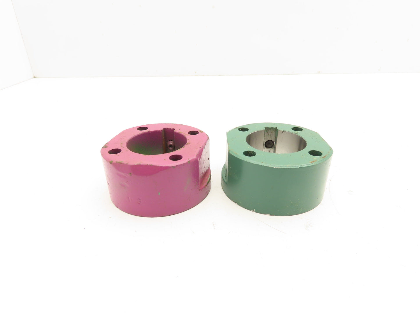 TB Woods 6SCH 1 3/8 Spacer Coupling Hub Sleeve 1-3/8" Keyed Bore Lot of 2