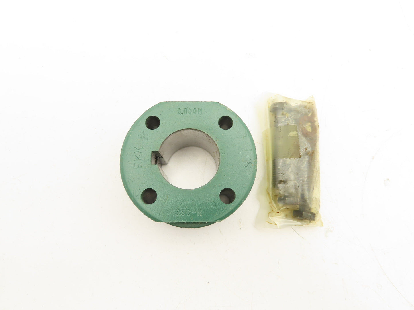 TB Woods 6SCH 1-1/8 Spacer Flange Coupling Hub 1-1/8" Bore Lot of 2